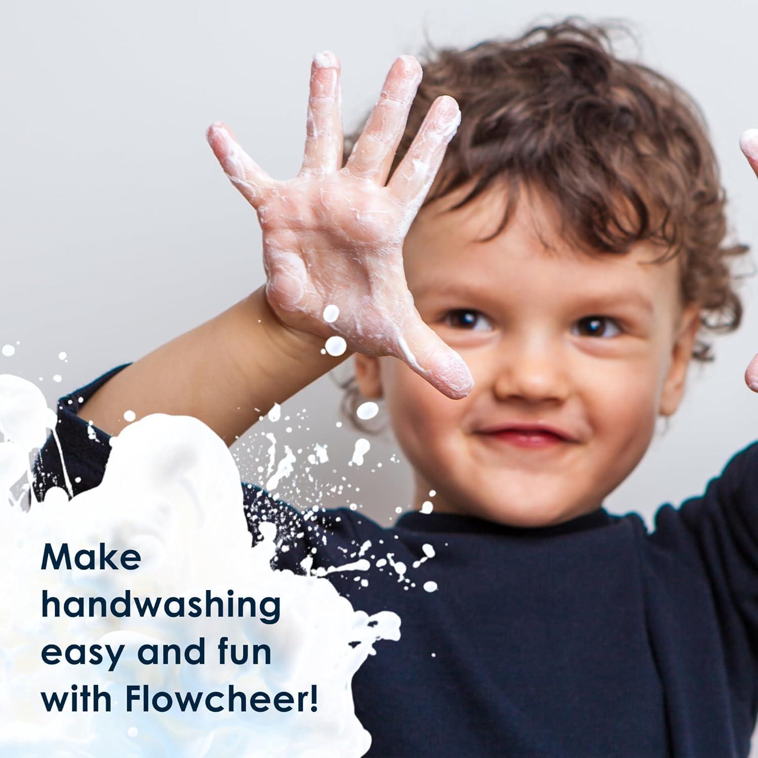 image:imageflowcheer Foaming Hand Soap Tablet Refills 12 Pack Makes 12 x 9 fl oz Lemon Scented soap tablets Fresh amp Clean Handwash No Plastic BottleLavender
